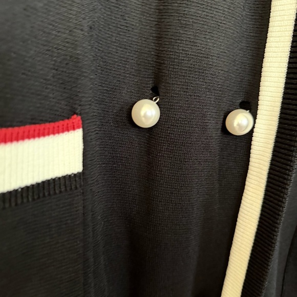 Eloquii Black and White Knit Dress NWT - Picture 4 of 9